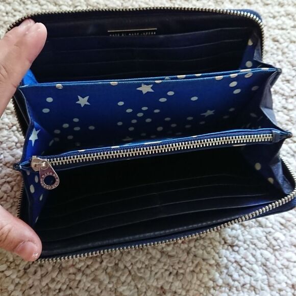 Marc by Marc Jacobs Large Wallet/Clutch in navy - Picture 14 of 15